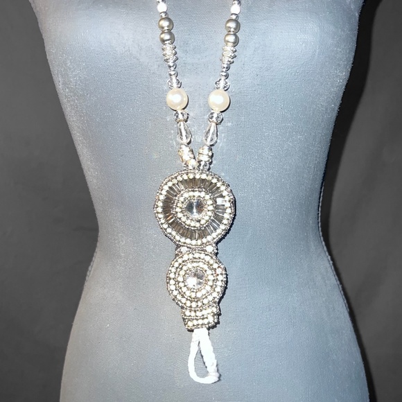 Art Deco Rope Necklace - Picture 3 of 3
